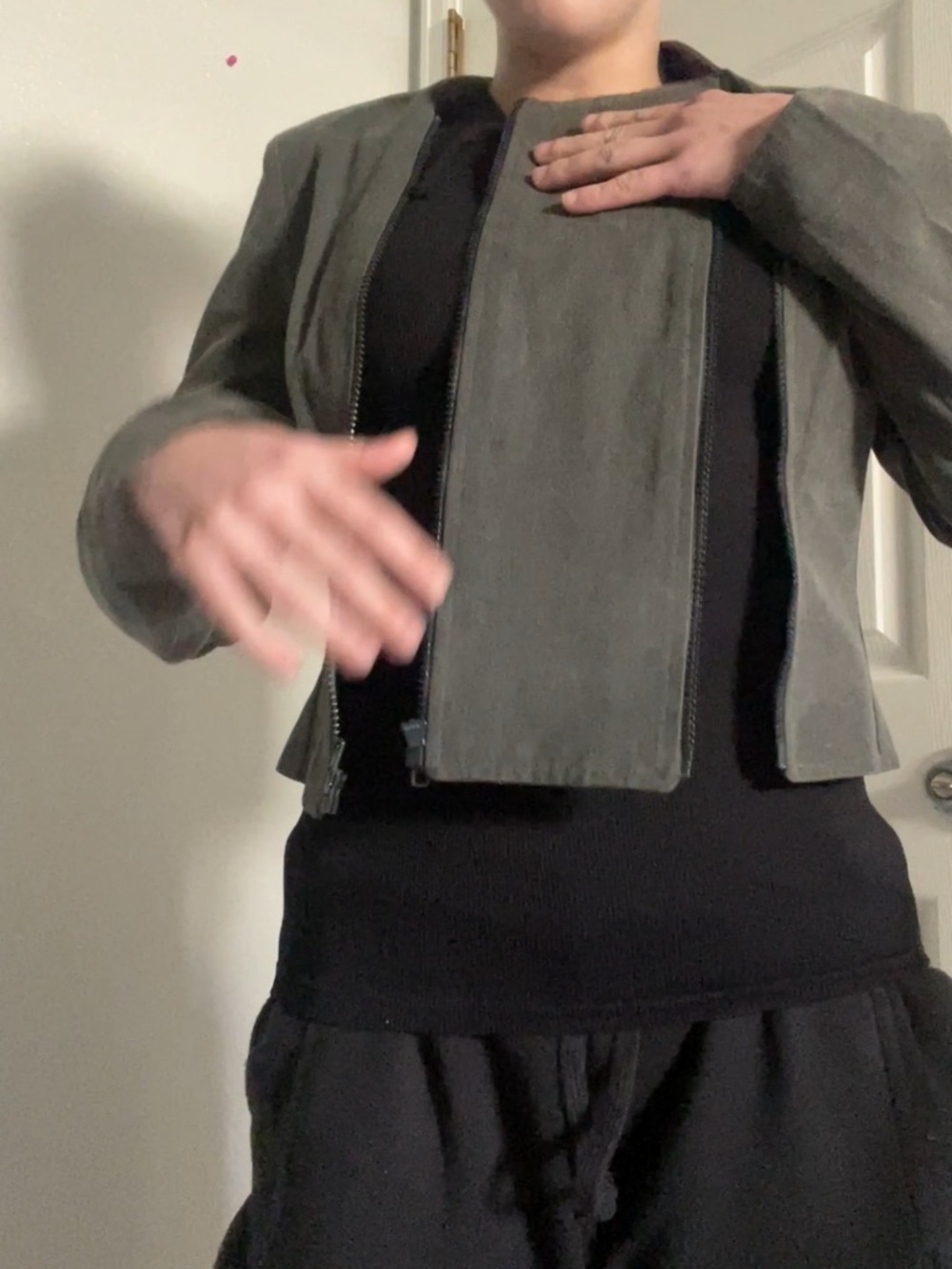 Dior by Galliano rare grey convertible jacket - Picture 9 of 10